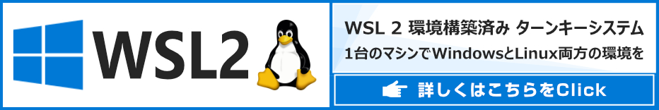 WSL 2 環境構築済み ターンキーシステム